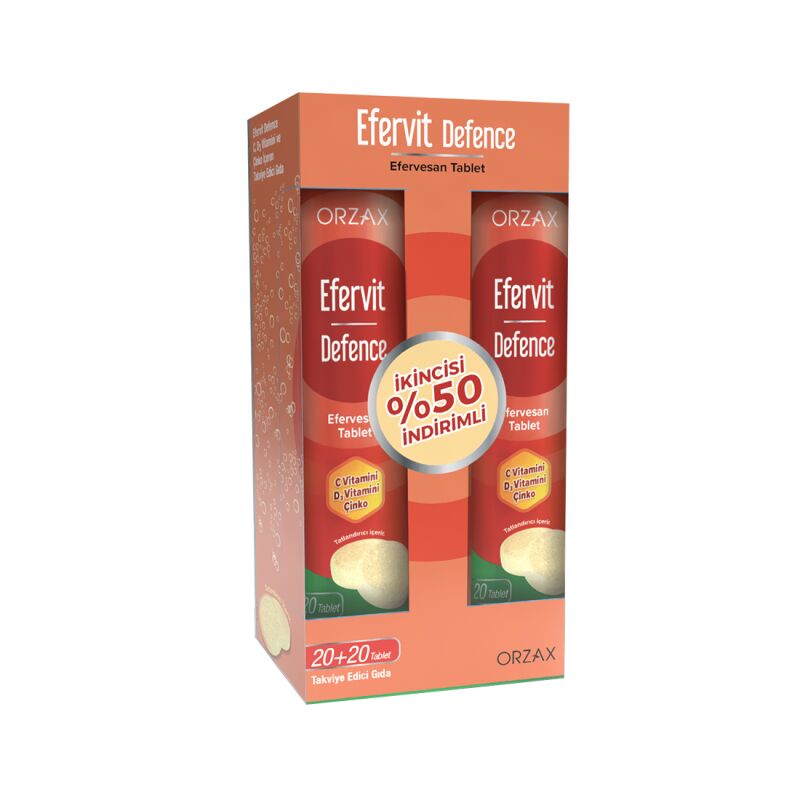 EFERVIT DEFENCE 20 EFF TABLET 2. %50 INDIRIMLI