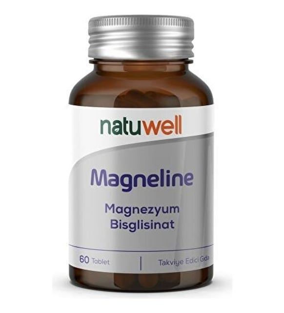Natuwell Magneline Magnezyum Bisglisinat 60 Kapsül