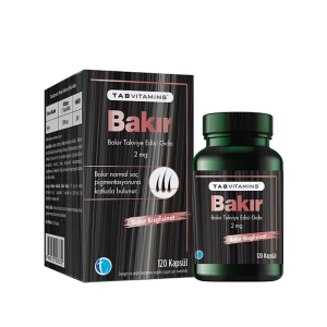 Tabvitamins Bakır 120 Kapsül
