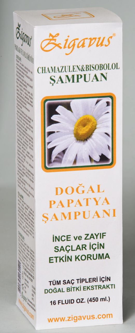 ZIGAVUS PAPATYALI SAMPUAN 450 ML