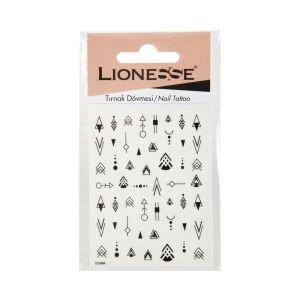 Lionesse Tırnak Dövmesi Desenli