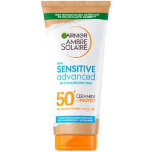 Garnier Ambre Solaire Sensitive Advanced Milk SPF50+ 175 ml