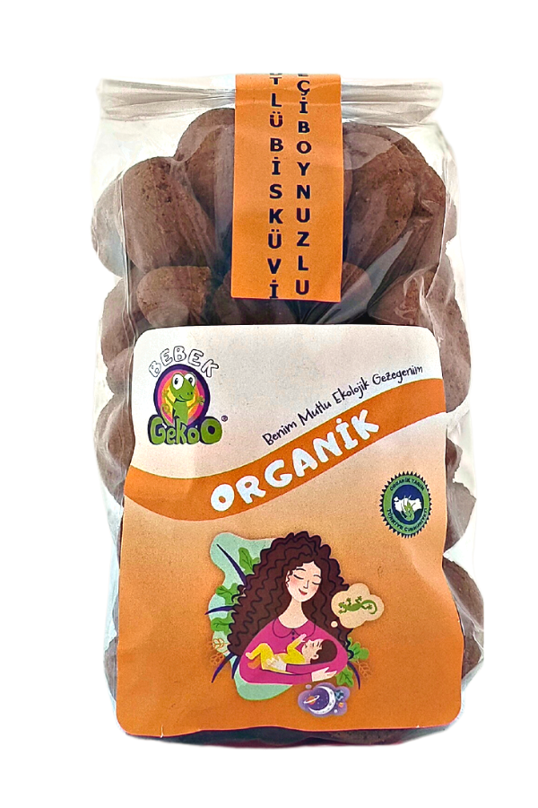 Gekoo Organik Sütlü Keçiboynuzlu Bisküvi 300 gr