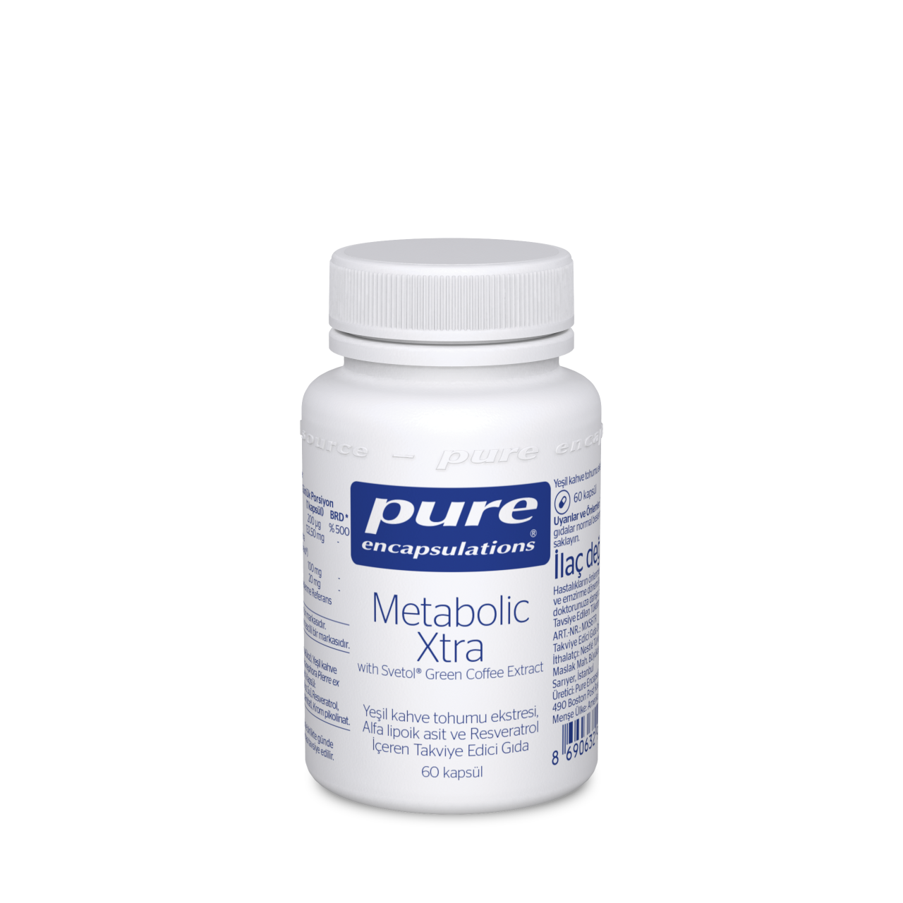 Pure Metabolıc Xtra Btl 60 Cap