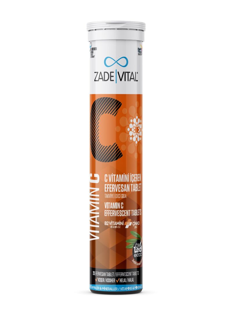ZADE VITAL EFERVESAN VIT C 20