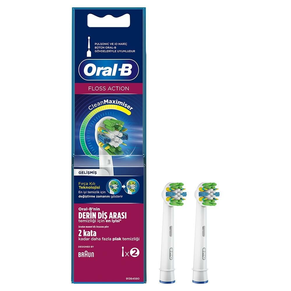 Oral-B Pro Floss Action Yedek Başlık 2'li