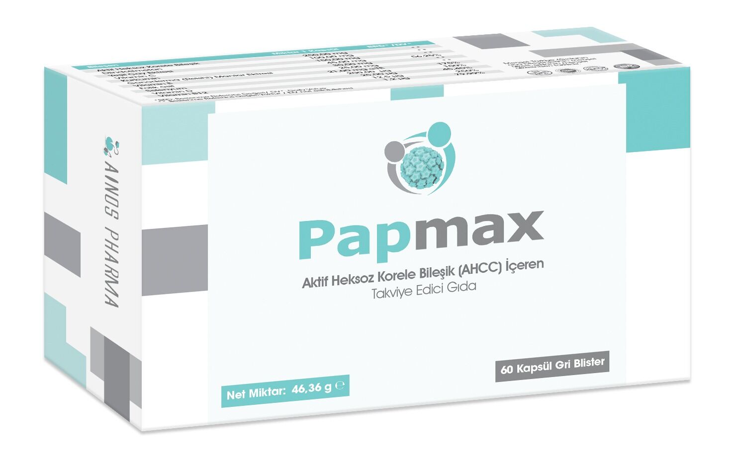 Papmax 60 Kapsül