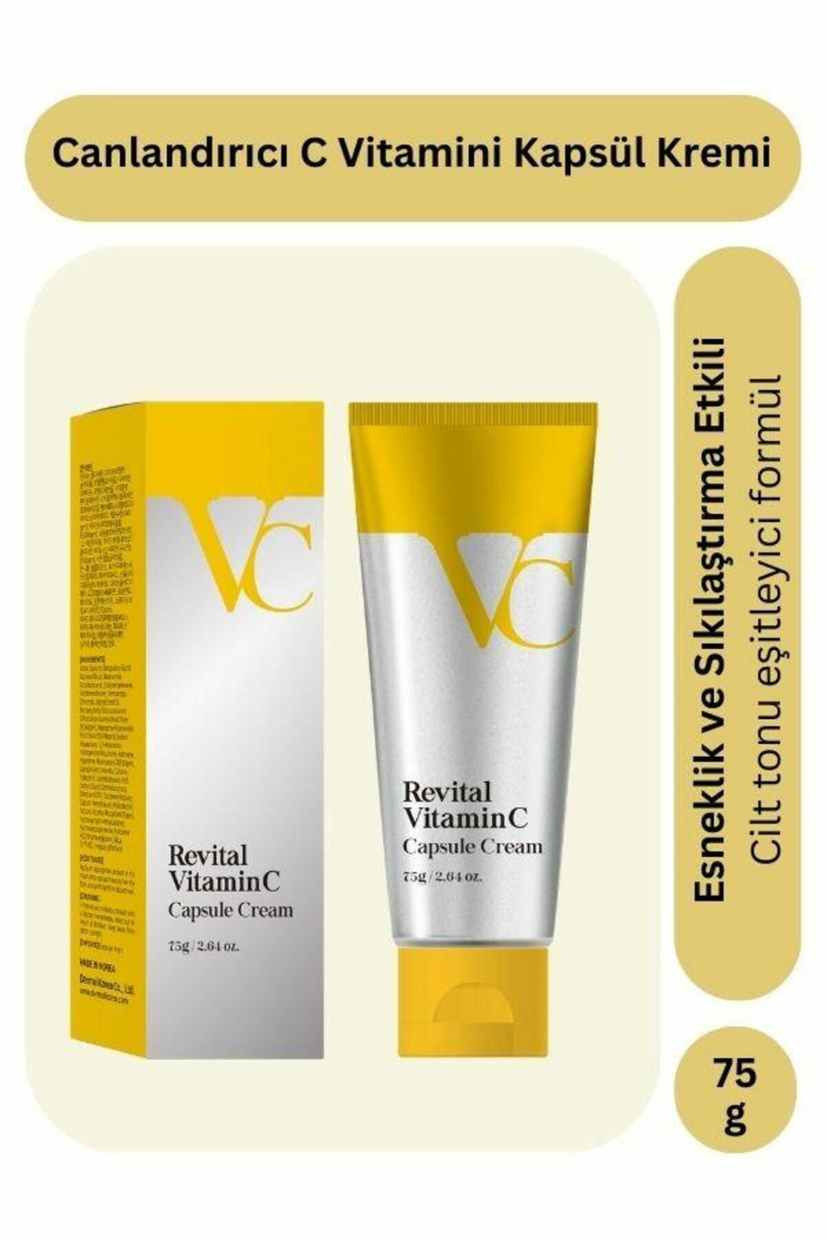 Dr+ Medm Revital Vitamin C Cilt Canlandırıcı Ton Eşitleyici ve Sıkılaştırıcı Krem 75 ml