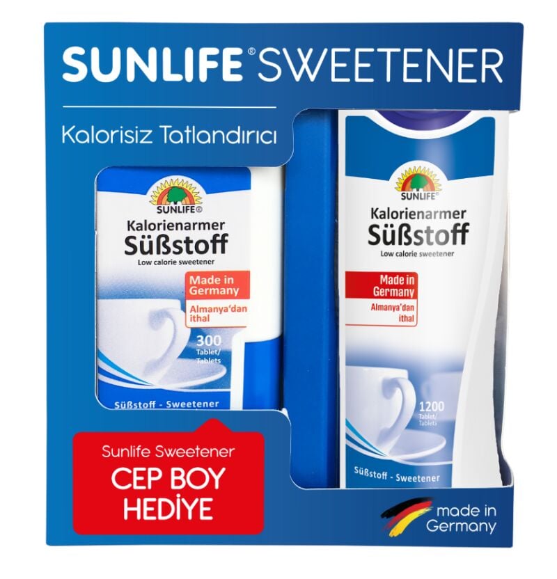 SUNLIFE SWEETENER CEP BOY HEDIYELI SET