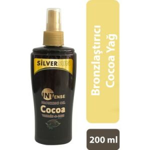 Silversun Intense Bronzlaştırıcı Yağ Vitamin E Plus 200 ml