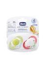 Chicco Physio Orthodontic Kauçuk Emzik 4 Ay+ Unisex