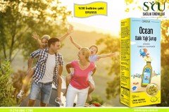 Ocean Balik Yaği Limonlu Şurup 150Ml