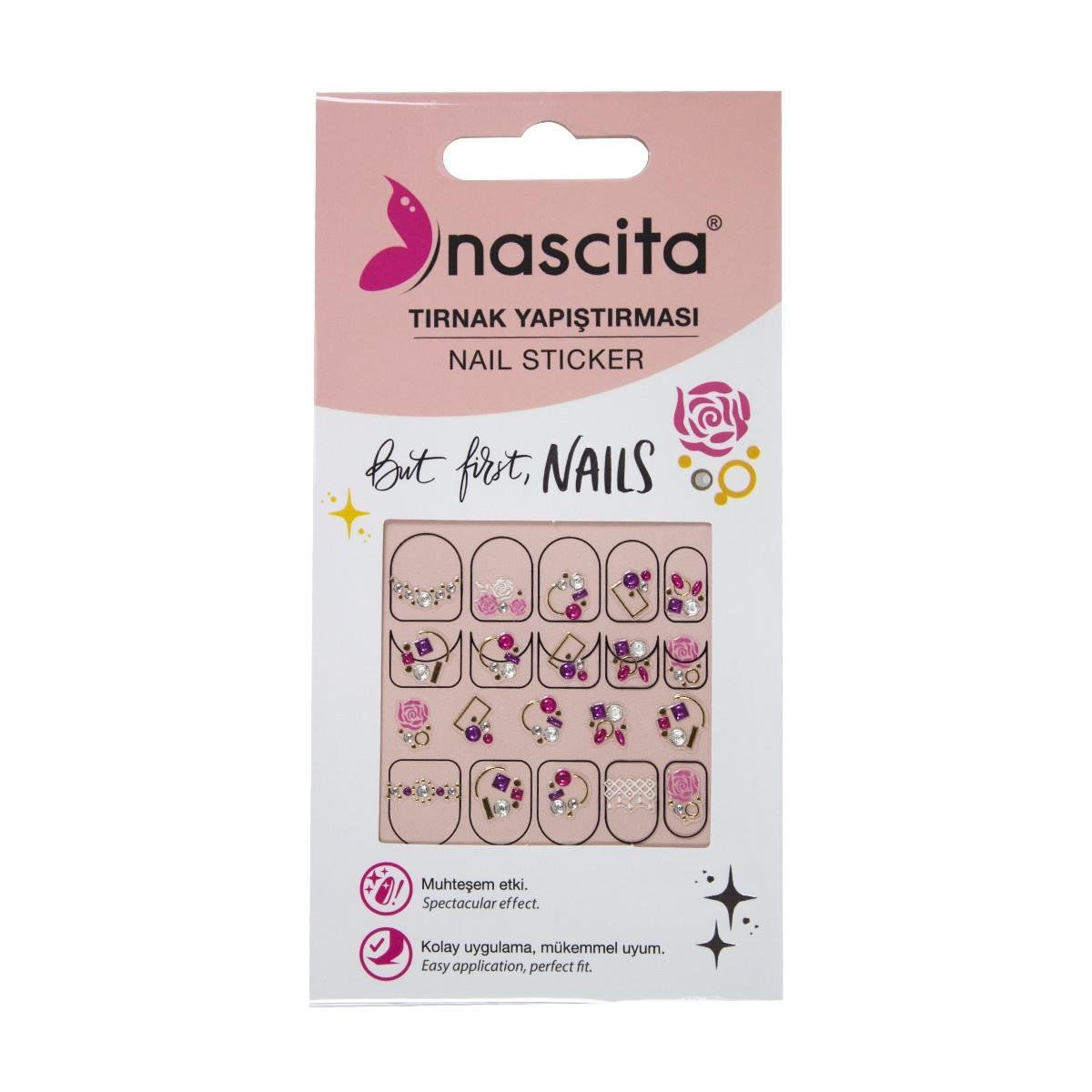Nascita Tırnak Yapıştırması Nail Sticker - 37