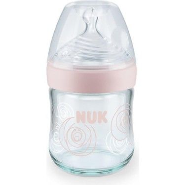 Nuk Nature Sense Cam Biberon 120 ml Pembe - 6 Adet
