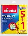 Vileda Mikrofiber Temizlik Bezi 5+1