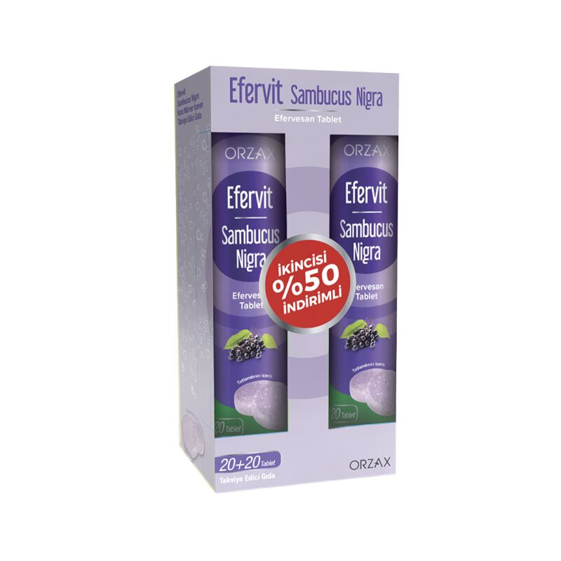 EFERVIT SAMBUCUS NIGRA 20 EFF %50 INDIRIMLI