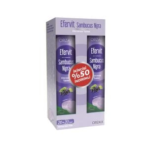 EFERVIT SAMBUCUS NIGRA 20 EFF %50 INDIRIMLI