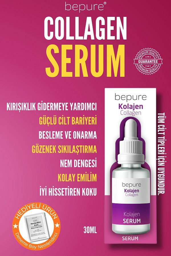 Bepure Anti-Aging Etkili Kolajen Serum 30 ml