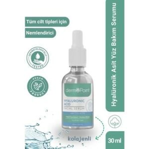 Dermopoint Canlandırıcı Aydınlatıcı Hyalüronik Asit Cilt Serumu Nem Bombası Kolajen 30 ml