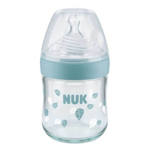 Nuk Nature Sense Cam Biberon 120 ml Yeşil - 6 Adet