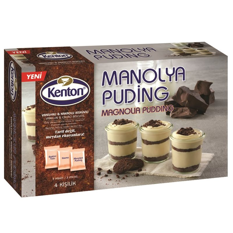Kenton Puding Manolya Muzlu 195 G