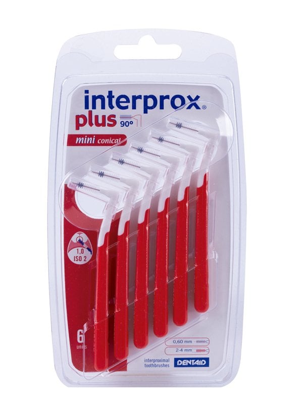 İnterprox Plus 2G Mini Conic Kirmizi 6 Li