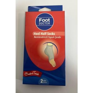 Foot Doctor Nemlendiricili Topuk Çorabı 2 Adet