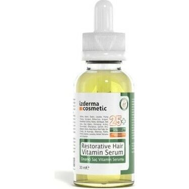 İzderma Restorative Hair Vitamin Serum Onarıcı Saç Vitamin Serumu 30 ml