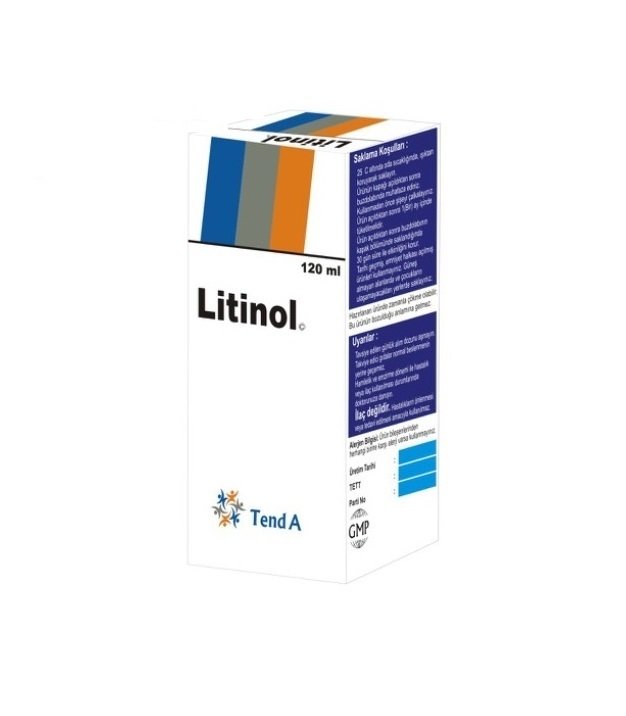 LİTİNOL ŞURUP 100 ML