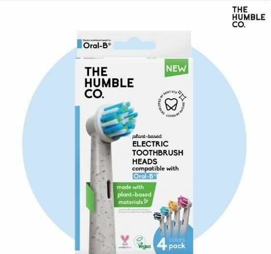 Oral-B Humble Brush Uyumlu Diş Fırçası Başlığı 4'lü