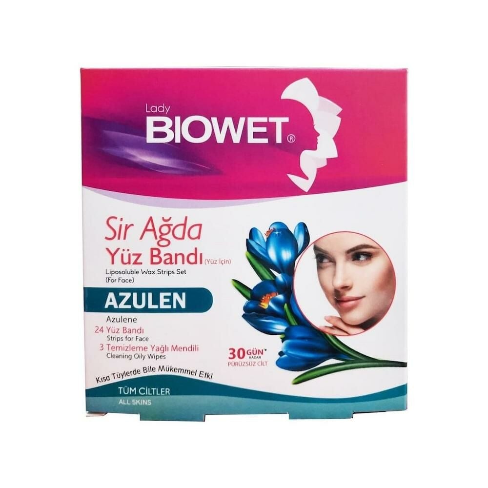 Biowet Sir Ağda Vücut Bandı Azulen 24'lü