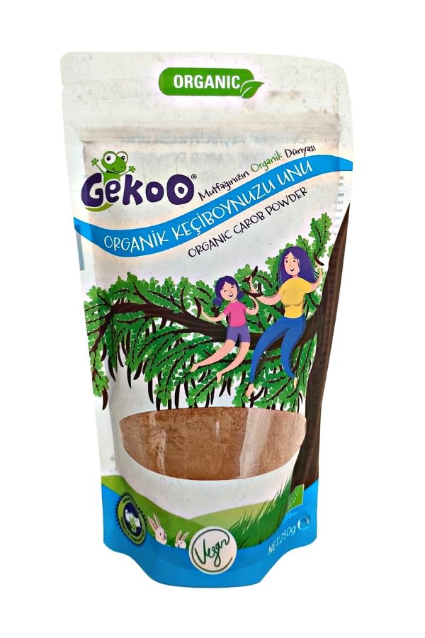 Gekoo Organik Keçiboynuzu Unu 250 gr