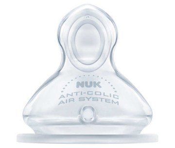 Nuk First Choice Plus Biberon Emziği Flow Control 6-18 Ay