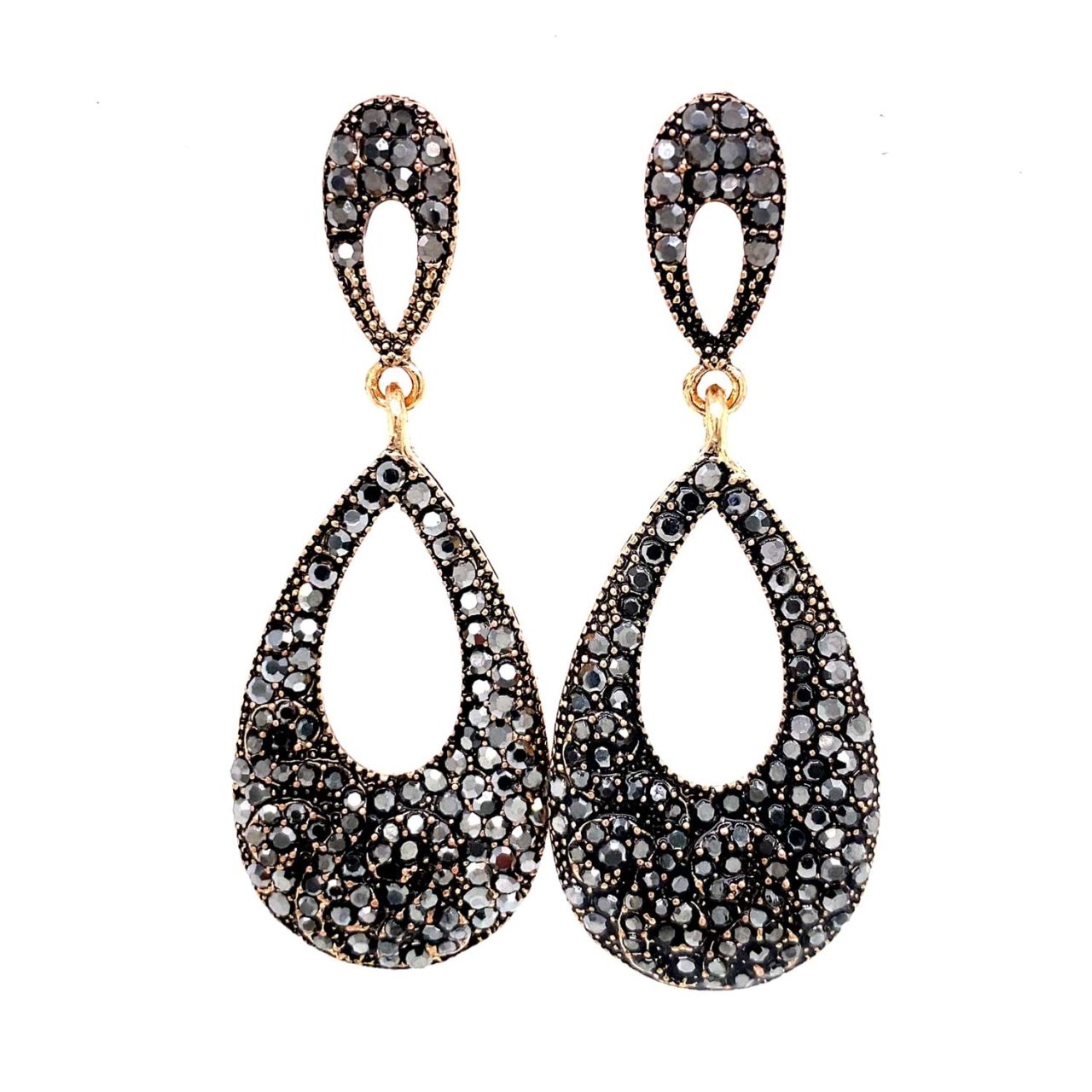 Chn-0164-7 Zara Küpe Eskitme Gold