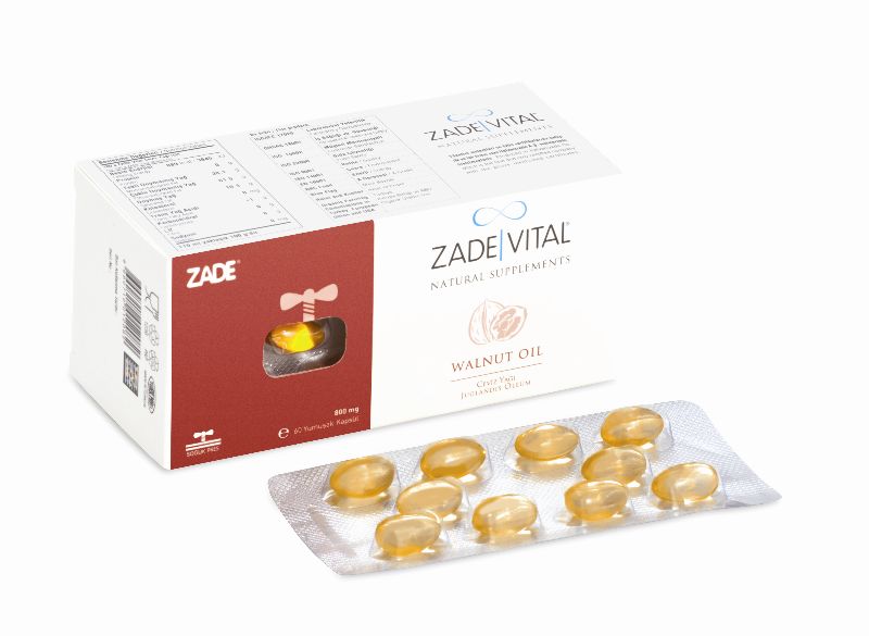 Zade Vital Ceviz Yag Kaps Blis