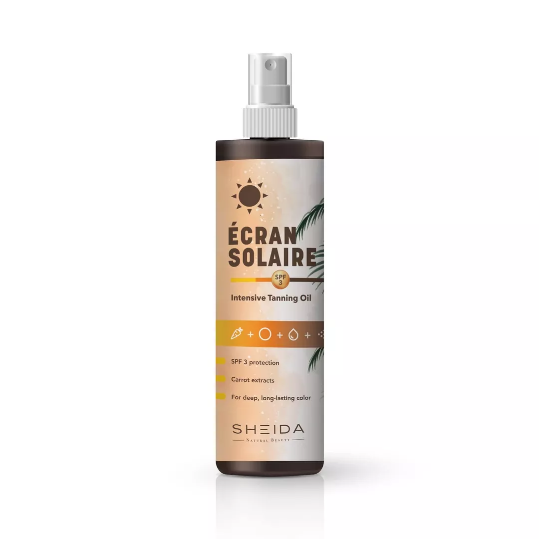 Sheida Yoğun Bronzlaştırıcı Yağ SPF 3 200 ml