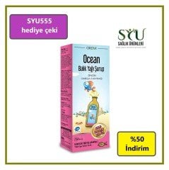 Ocean Balik Yaği Karişik Meyveli Şurup 150Ml