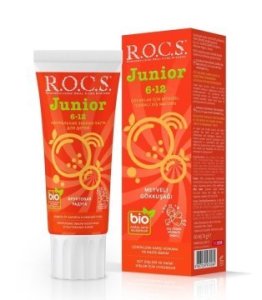 Rocs Junior Meyveli Gökkuşağı Diş Macunu 6-12 60ml