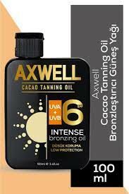Axwell UVA UVB Intense Bronzing Oil Düşük Koruma SPF6 100 ml