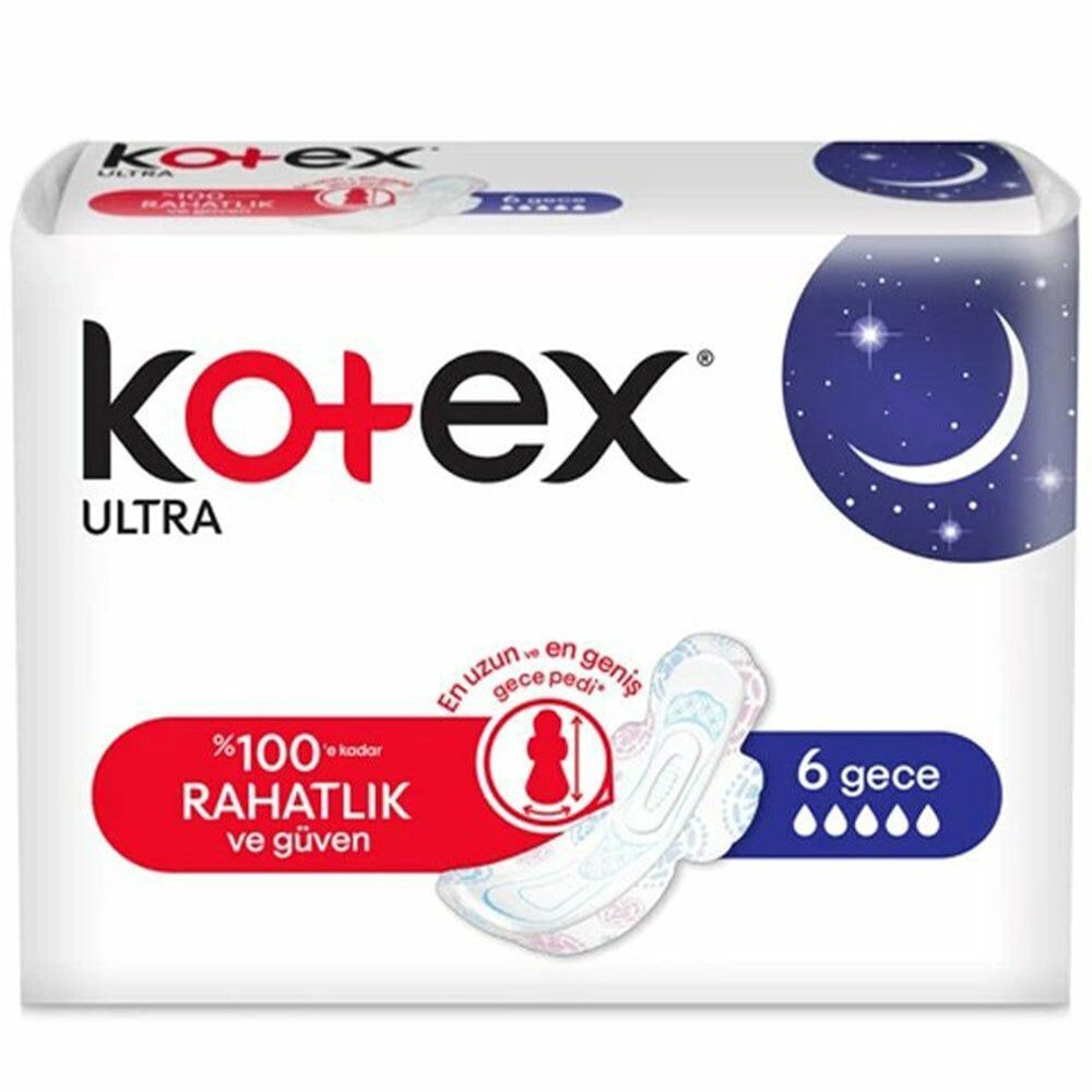 Kotex Ultra Tekli Gece 6'lı