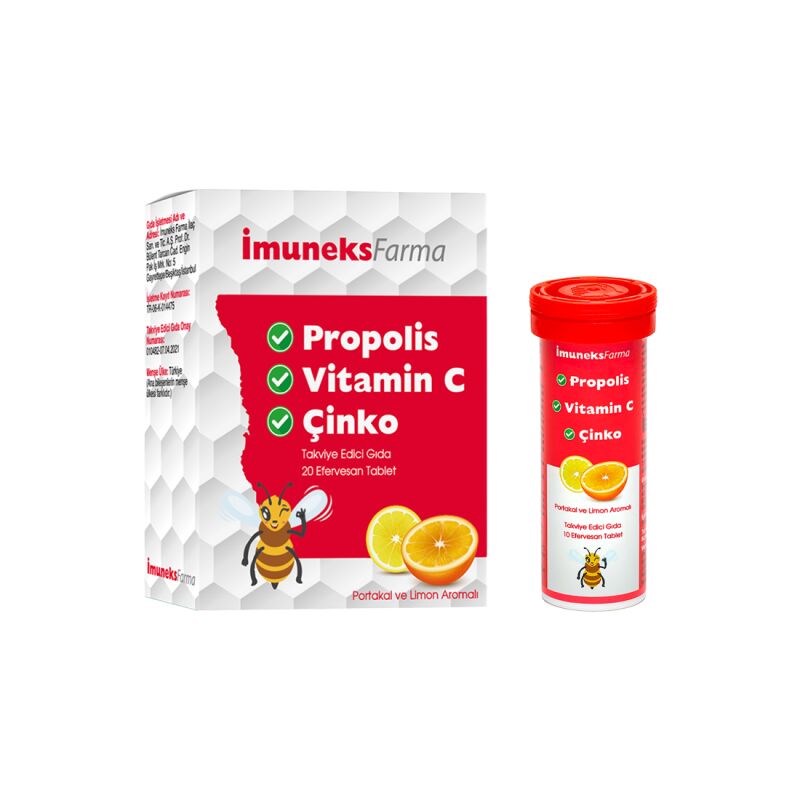 IF PROPOLIS VIT C CINNKO EFERVESAN 20TAB/10*2TB