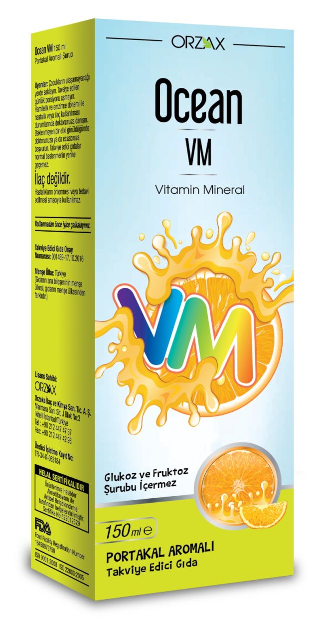 Ocean Vm Surup 150 Ml