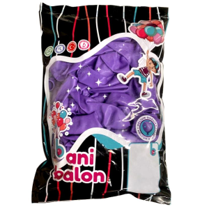 Bani Balon Baskısız 12 inç 100'lü - Violet