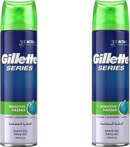 Gillette Serisi Hassas Aloe Vera Tıraş Jeli 200 ml - 2 Adet
