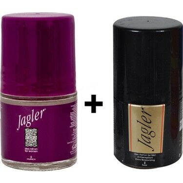 Jagler Roll-On Erkek 50 ml + Roll-On Kadın 50 ml