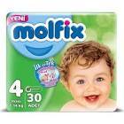 Molfix Maxi Bebek Bezi No: 4 30'lu
