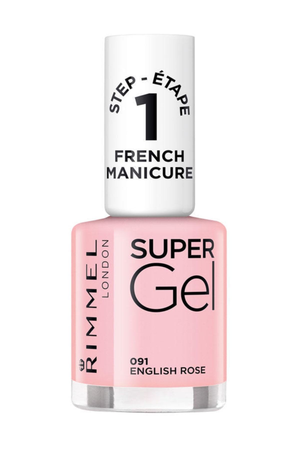 Rimmel London Super Gel French Manicure - 091 English Rose Oje