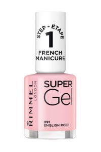 Rimmel London Super Gel French Manicure - 091 English Rose Oje