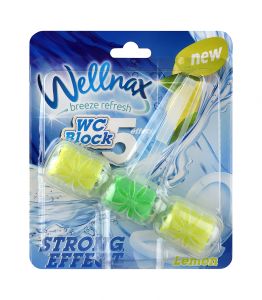 Wellnax WC Blok Mavi Su Limon