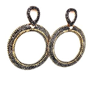 Chn-0164-2 Zara Küpe Eskitme Gold